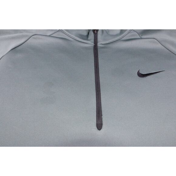 Nike Dri-FIT Pullover Mens 4XL Green Half Zip Lightweight Athletic Sweatshirt - Picture 8 of 8